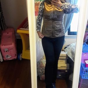 Womens Winter Vest size M Penalize Bronze with Hoo